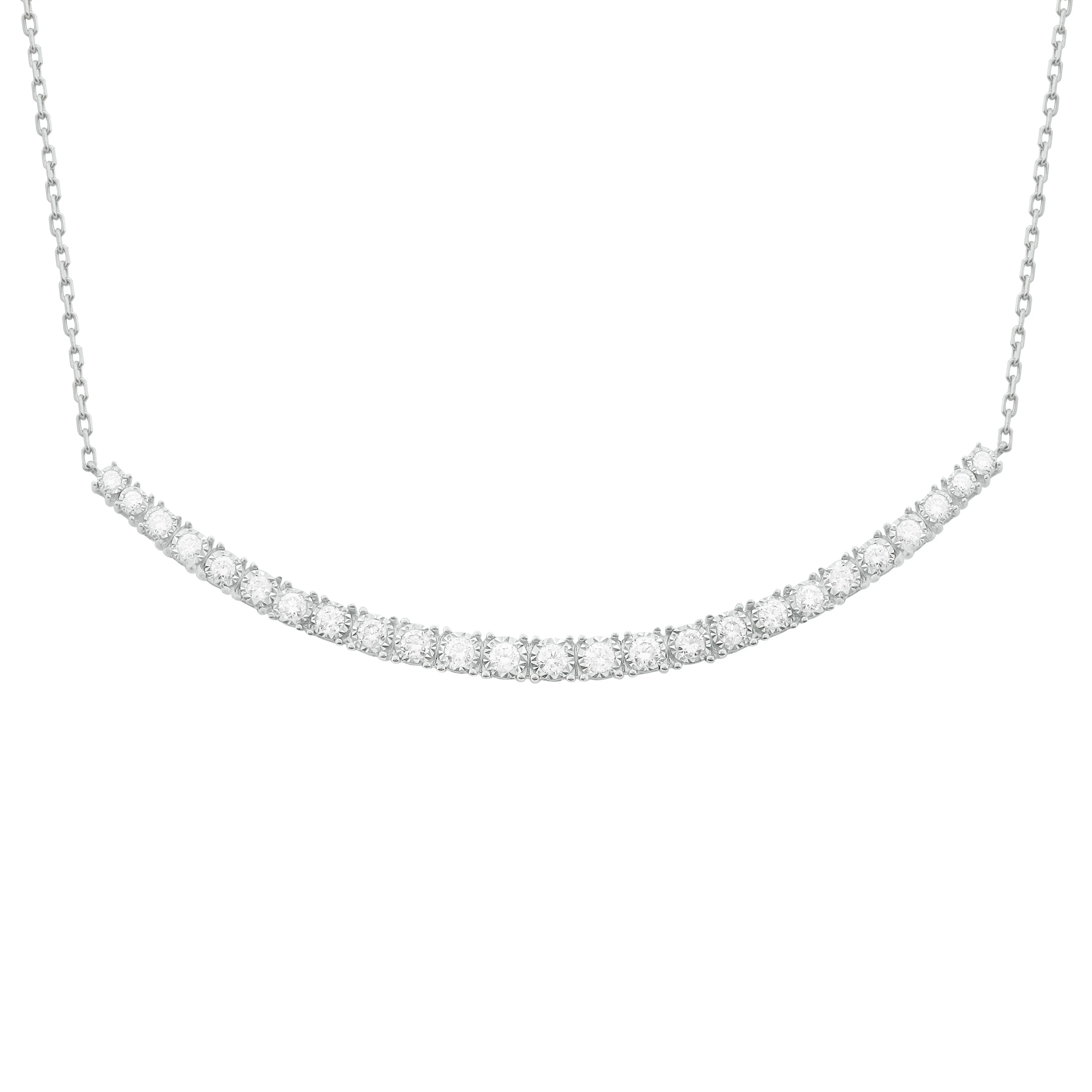 14K GOLD DIAMOND ANNIE NECKLACE