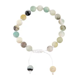 Adjustable Matte Amazonite Bracelet