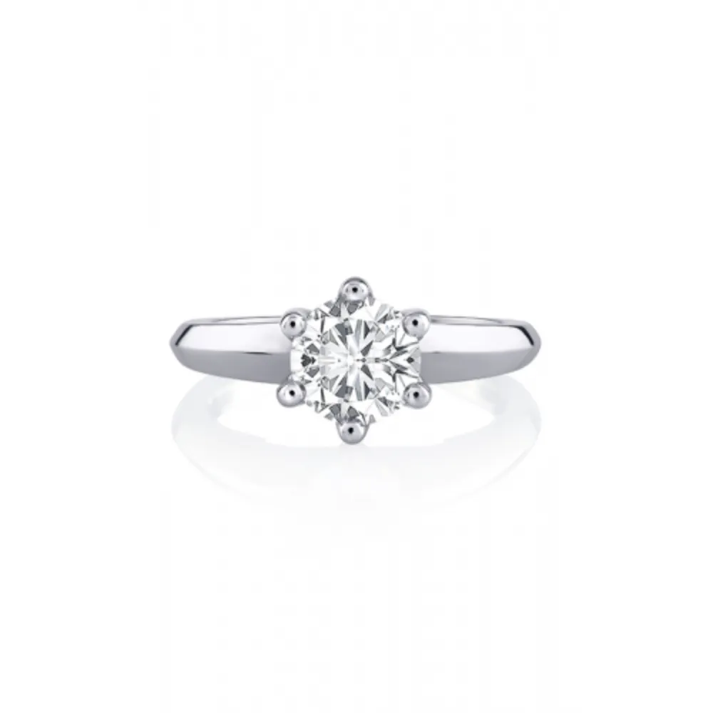 A.Jaffe Engagement Rings Classic 6 Prong Solitaire Engagement Ring ME1560/200