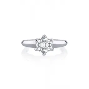 A.Jaffe Engagement Rings Classic 6 Prong Solitaire Engagement Ring ME1560/200