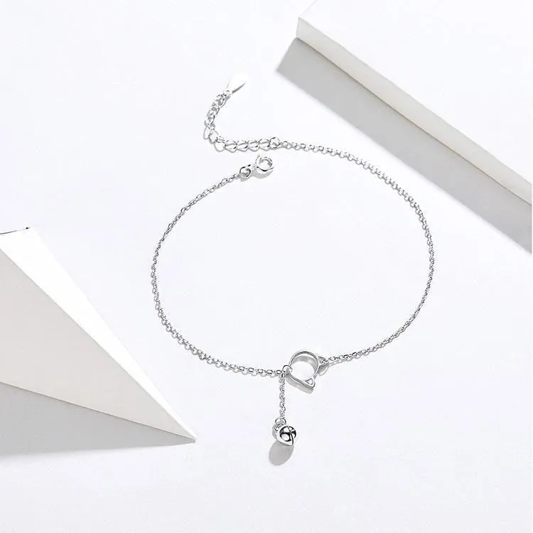 Anklets Charm Jewelry - Ball and Cat - SCT003