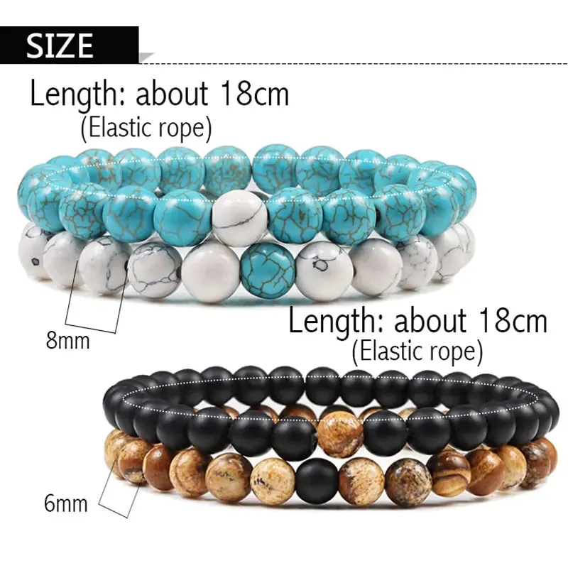 Beaded Couples Bracelets