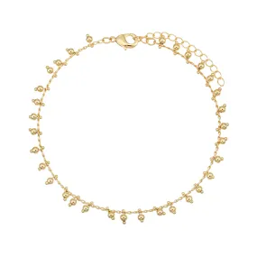 Chain Anklet Gold Plain