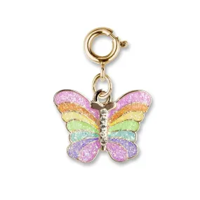 Charmit Gold Butterfly Charm - Multicolour