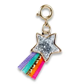 Charmit Gold Glitter Shooting Star Charm - Multicolour