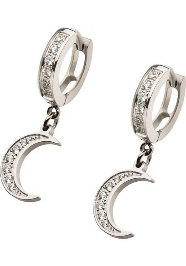 Crescent Moon | EARRINGS