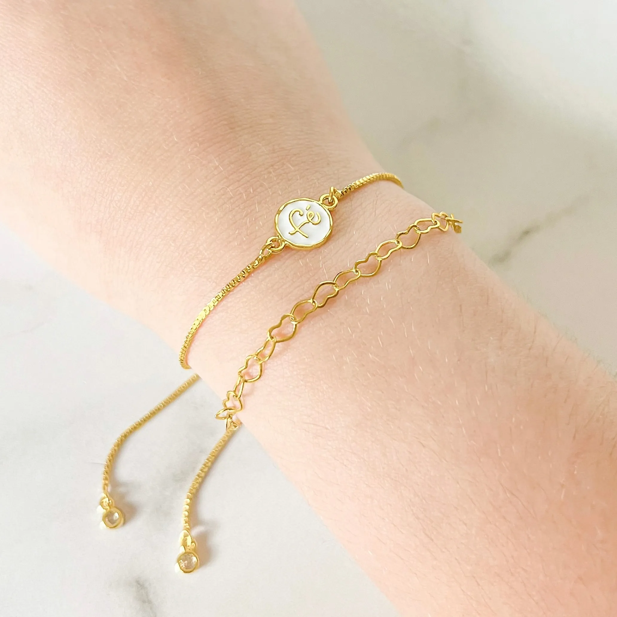 Fé Adjustable Bracelet