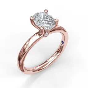 Fana Classic Oval Cut Solitaire