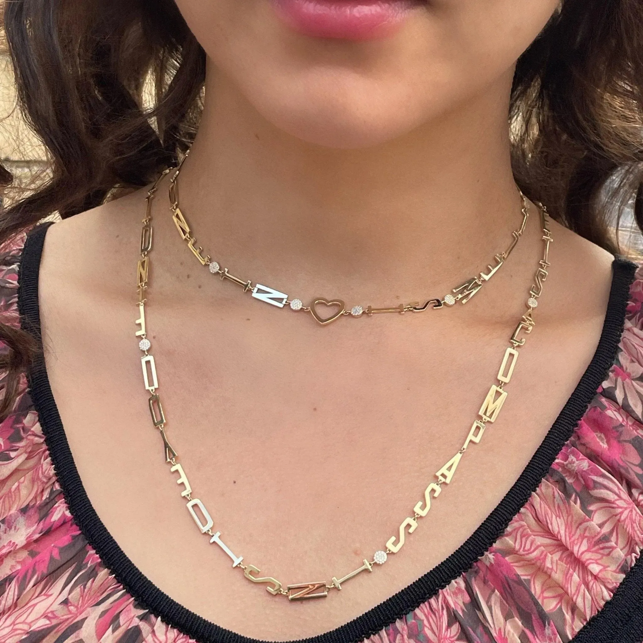 Golden Mantra Necklaces