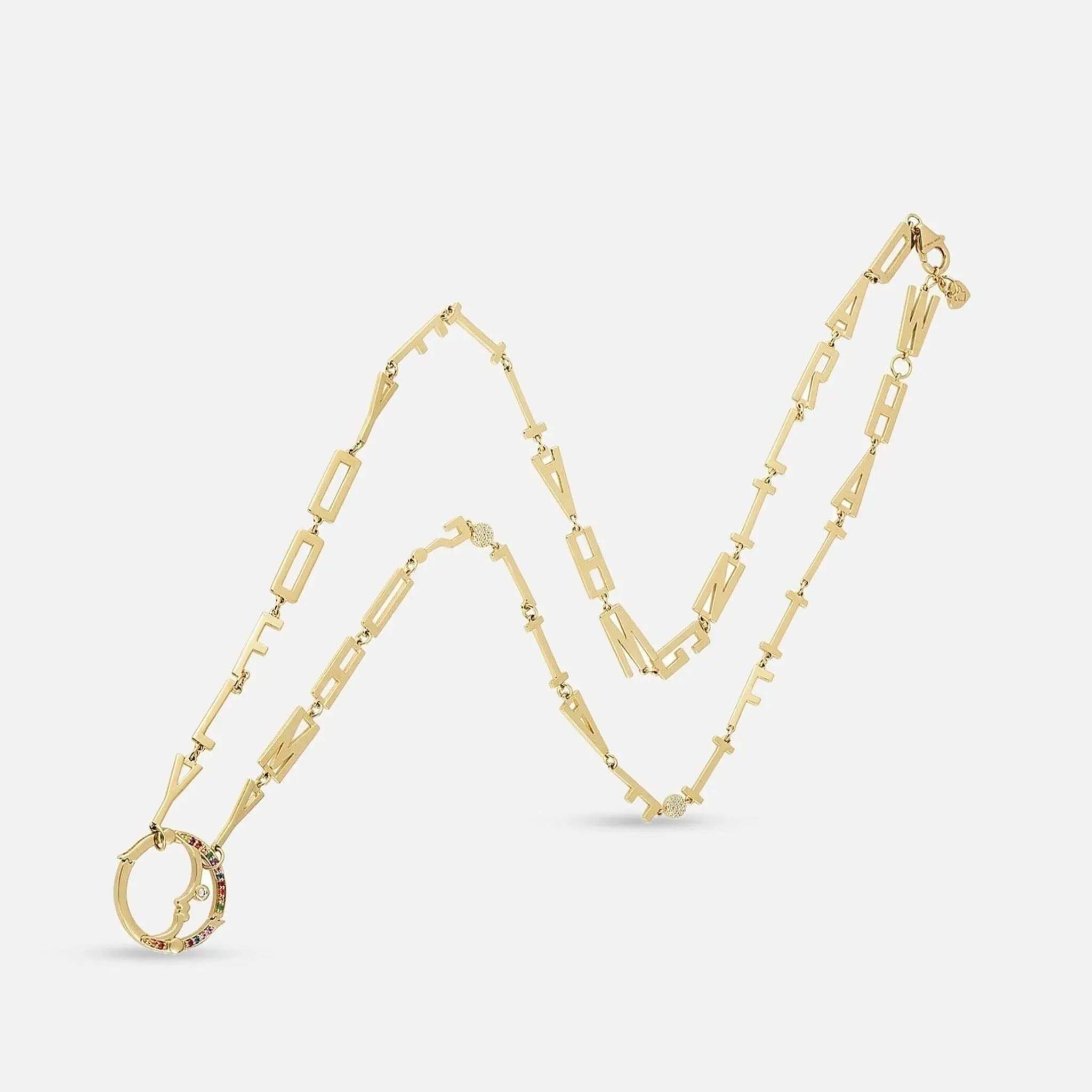 Golden Mantra Necklaces