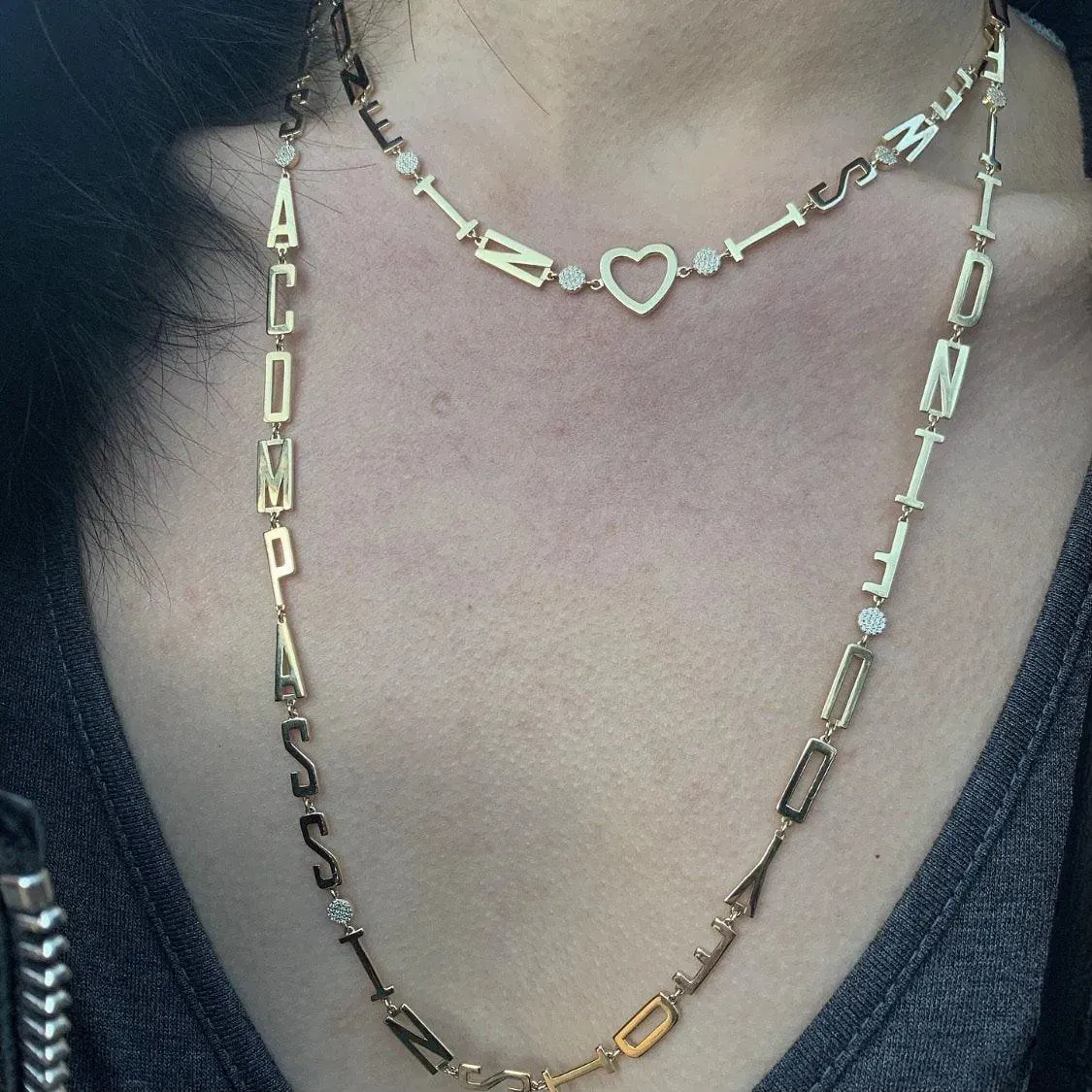 Golden Mantra Necklaces