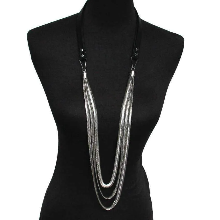 High Quality Women Long Necklaces Statement Jewelry