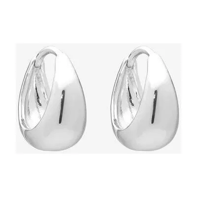 Liberte Tina Sliver Huggie Earrings