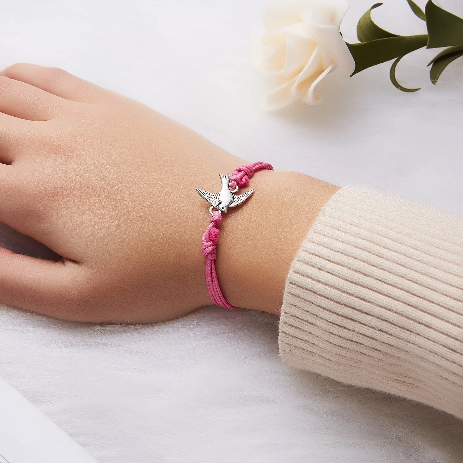 New Cartoon Knitting Adjustable Bracelet