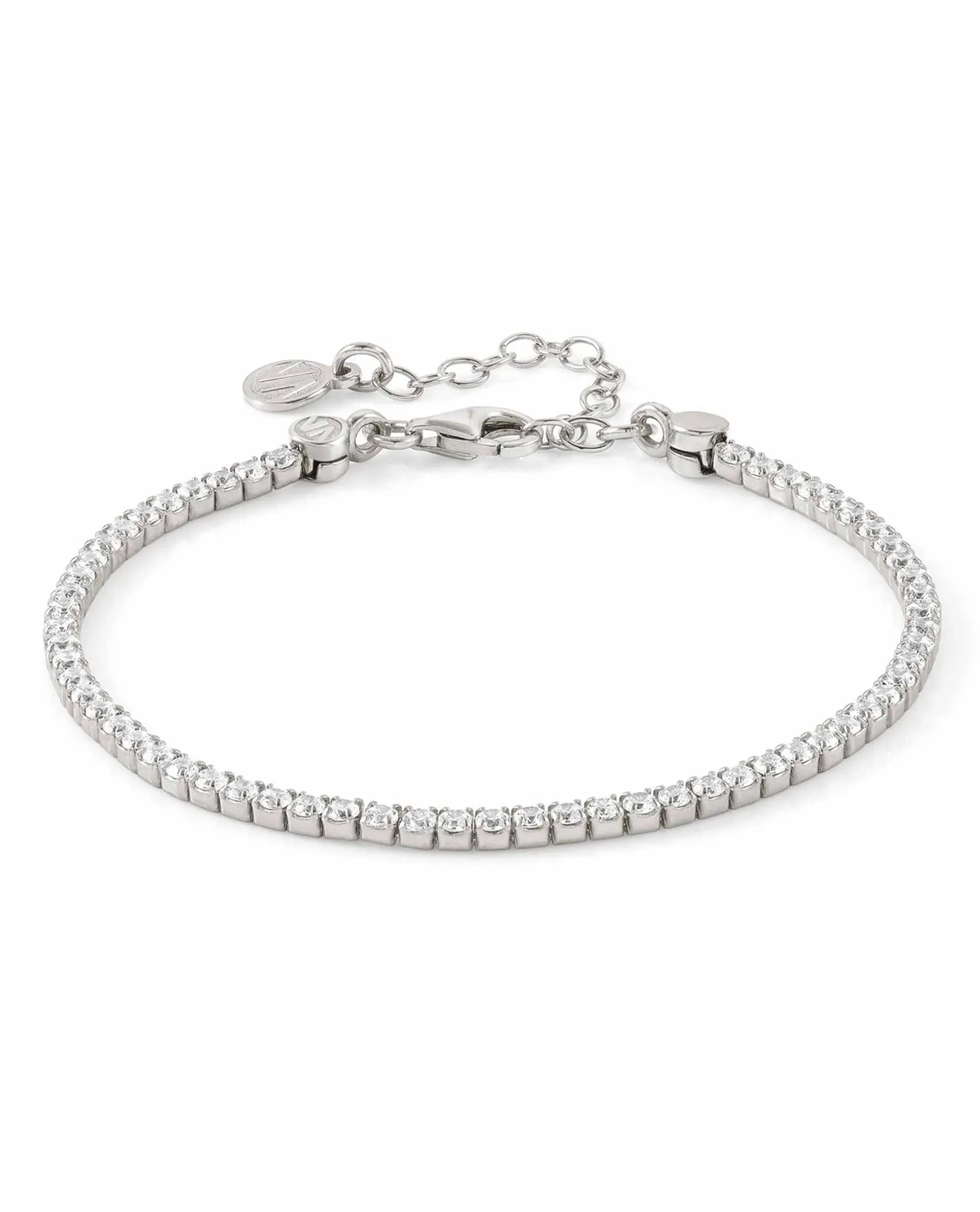 Nomination 148601-010 "Chic & Charm" Sterling Silver Tennis Bracelet