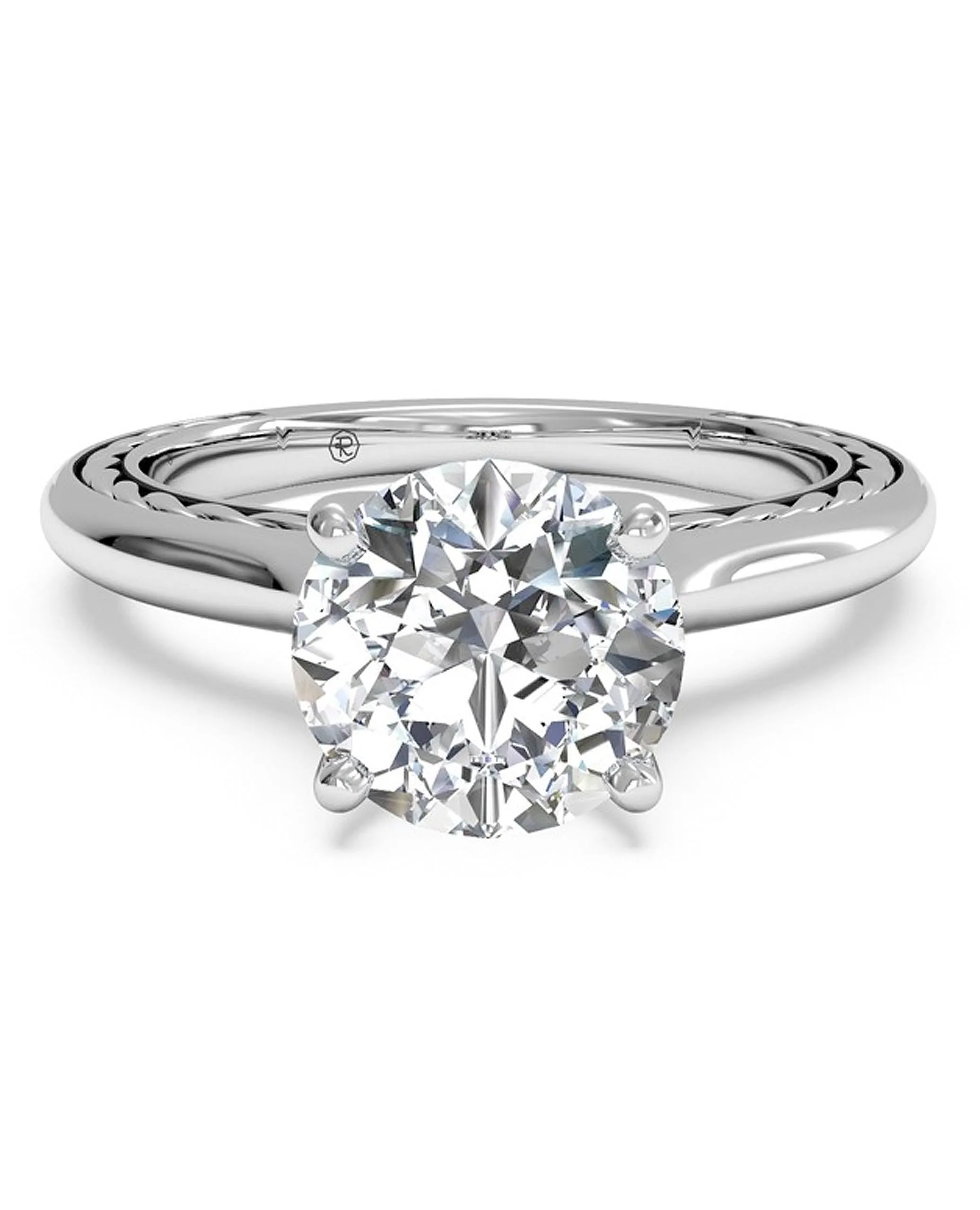 Ritani 1RZ2828 Braided Engagement Ring