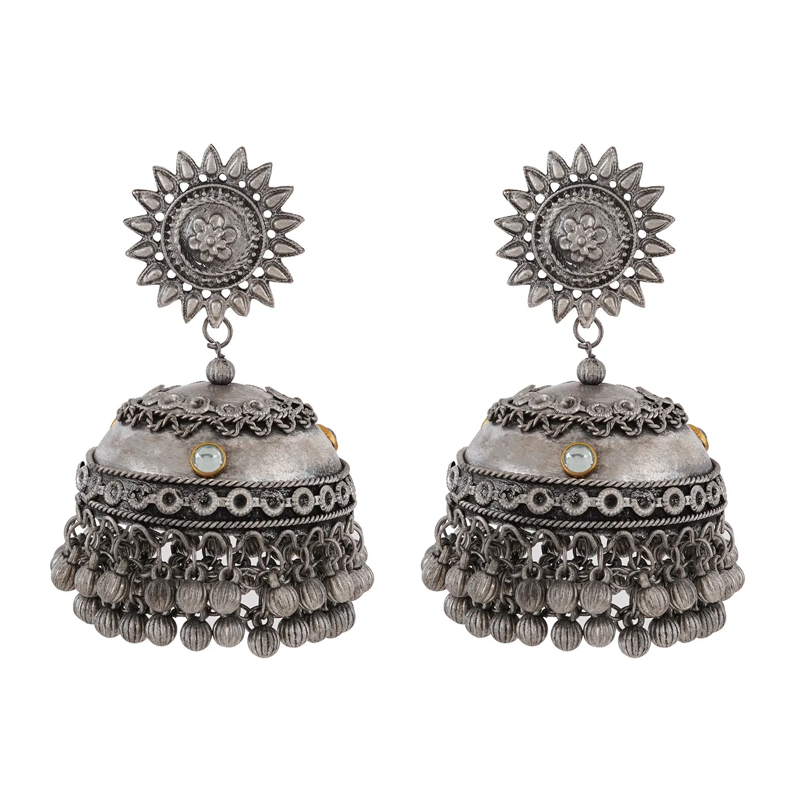 Teejh Chalukya Oxidised Silver Jewellery Gift Set