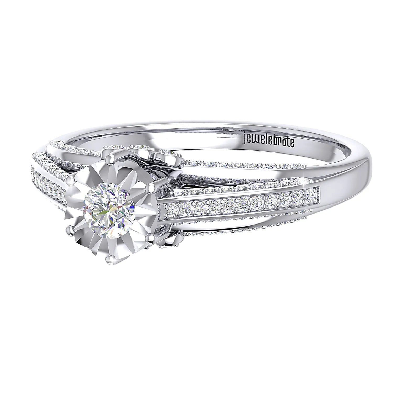 THE SHINING STAR SOLITAIRE RING