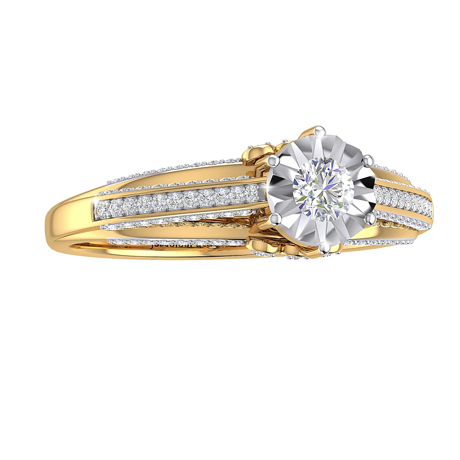 THE SHINING STAR SOLITAIRE RING