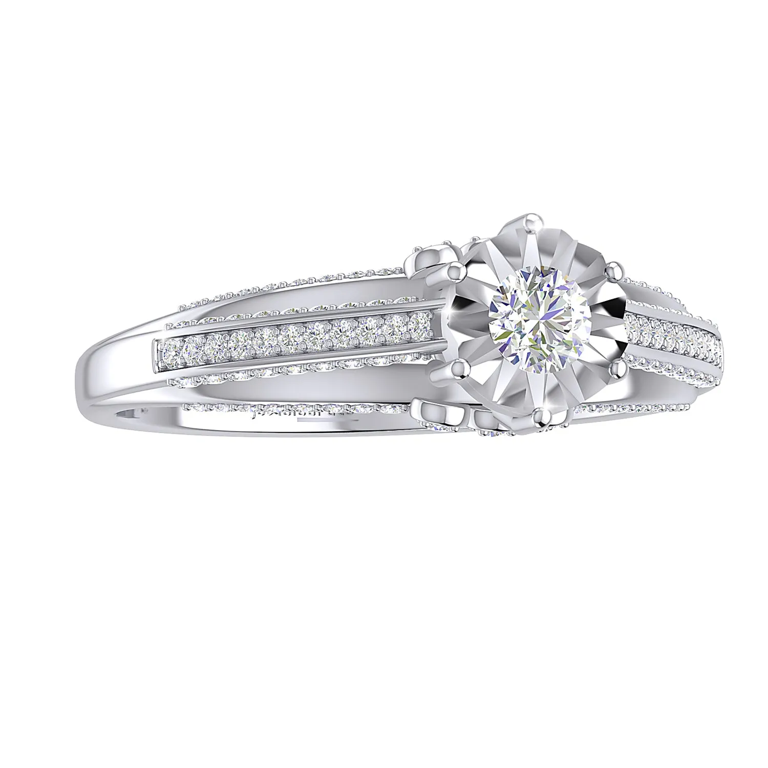 THE SHINING STAR SOLITAIRE RING