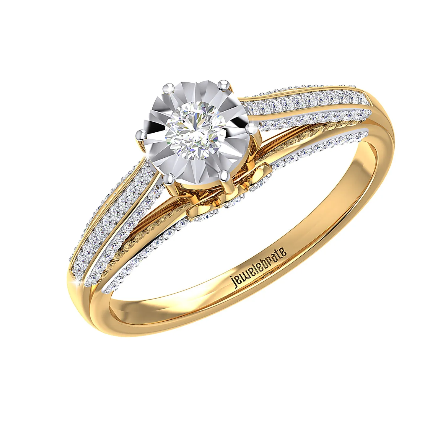 THE SHINING STAR SOLITAIRE RING