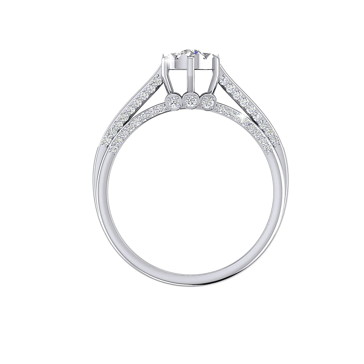 THE SHINING STAR SOLITAIRE RING