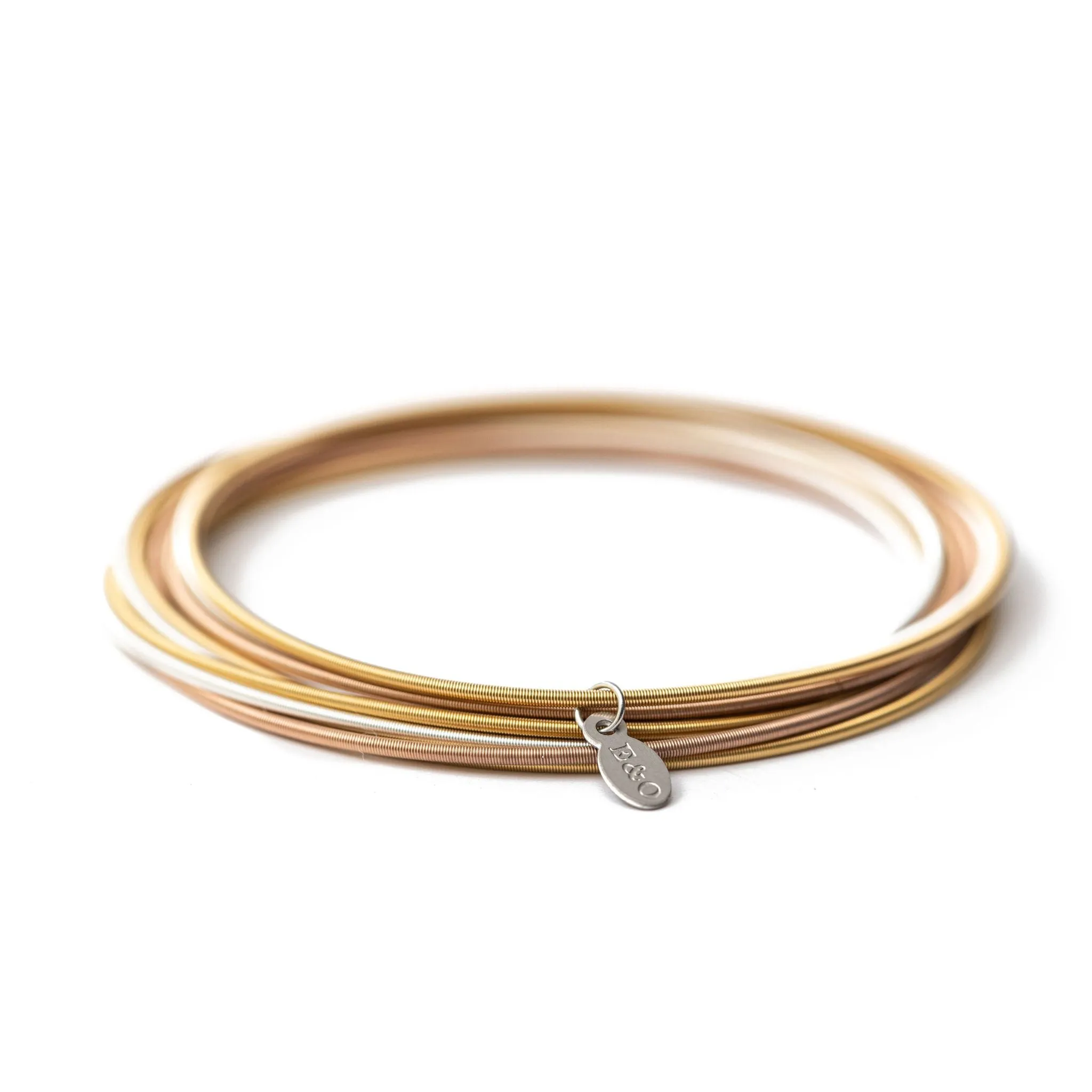 WARM Mixed Metals DIA Bracelets