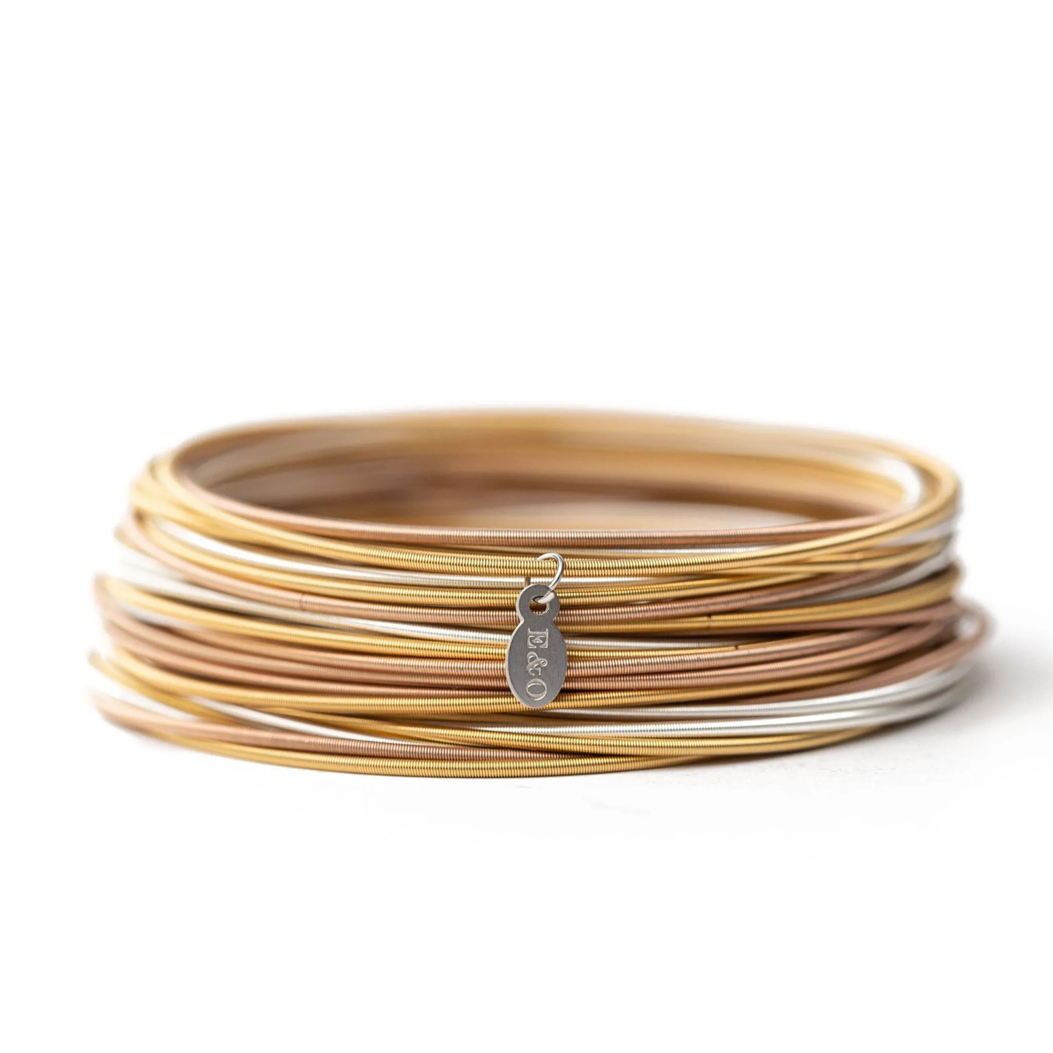 WARM Mixed Metals DIA Bracelets